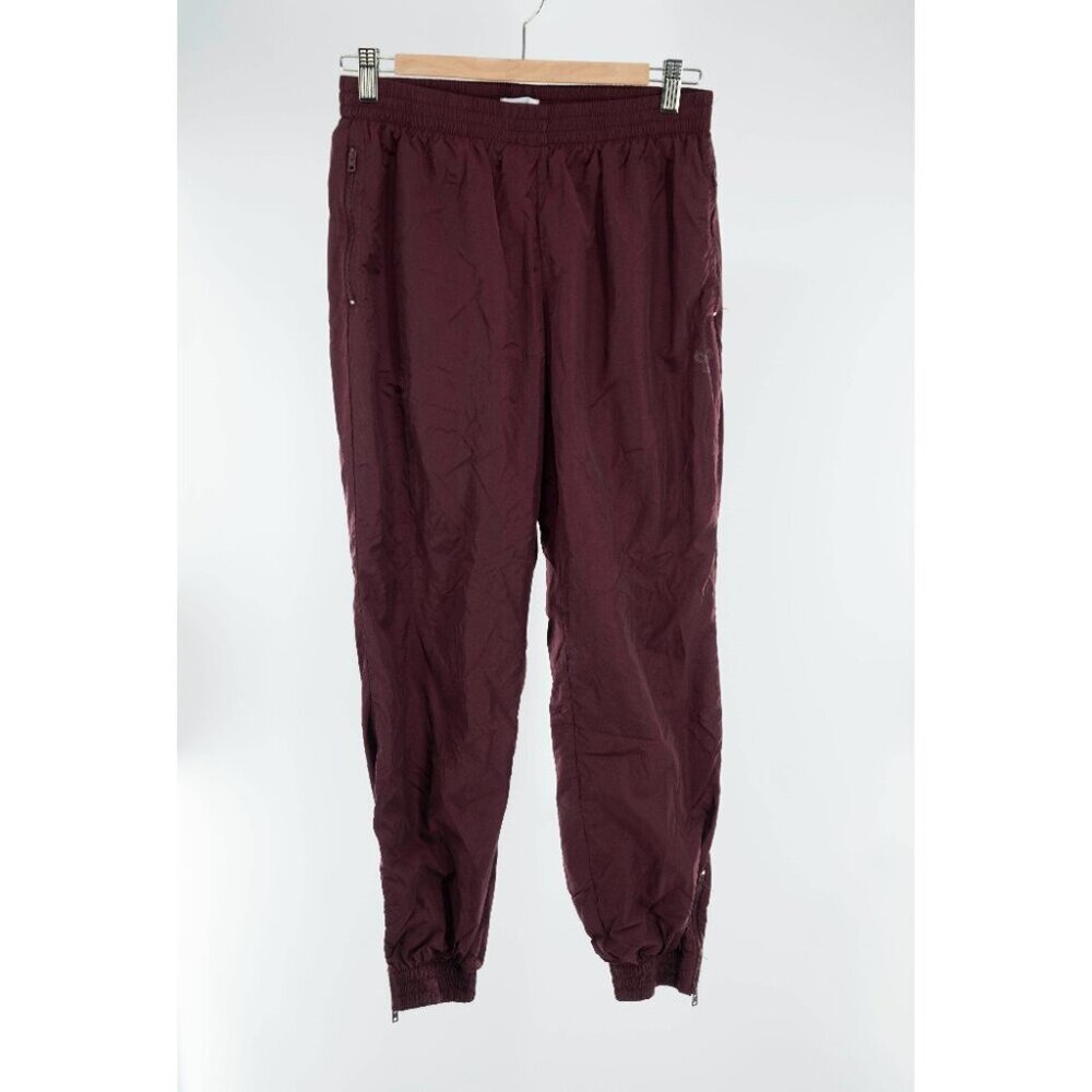 Aritzia TNA Dope Dyed Trackpant Burgundy Maroon | Medium - Picture 2 of 8